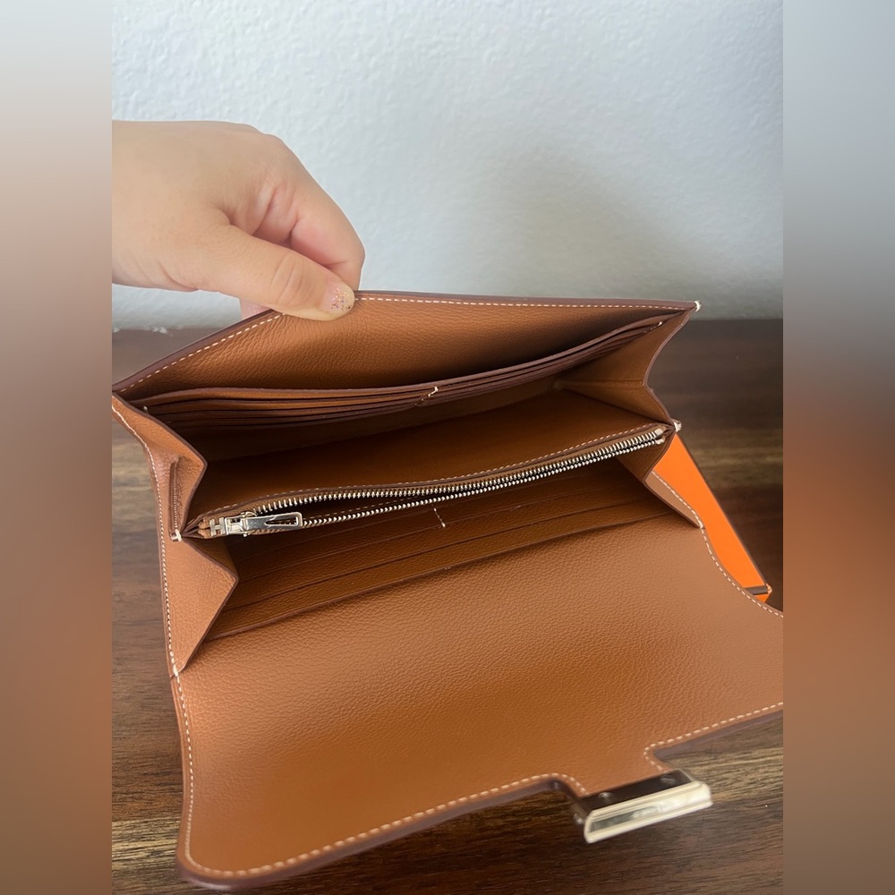🔥the best deal HERMES CONSTANCE long wallet TO GO - Picture 8 of 13